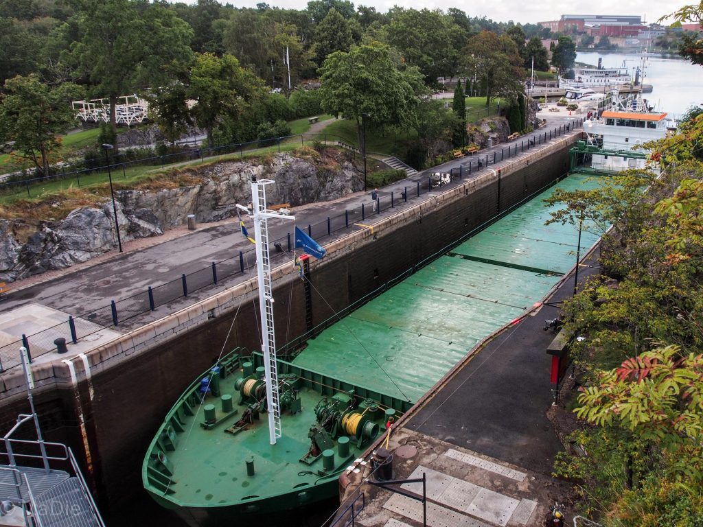 Trollhattan Wasserfalle Und Schleusen