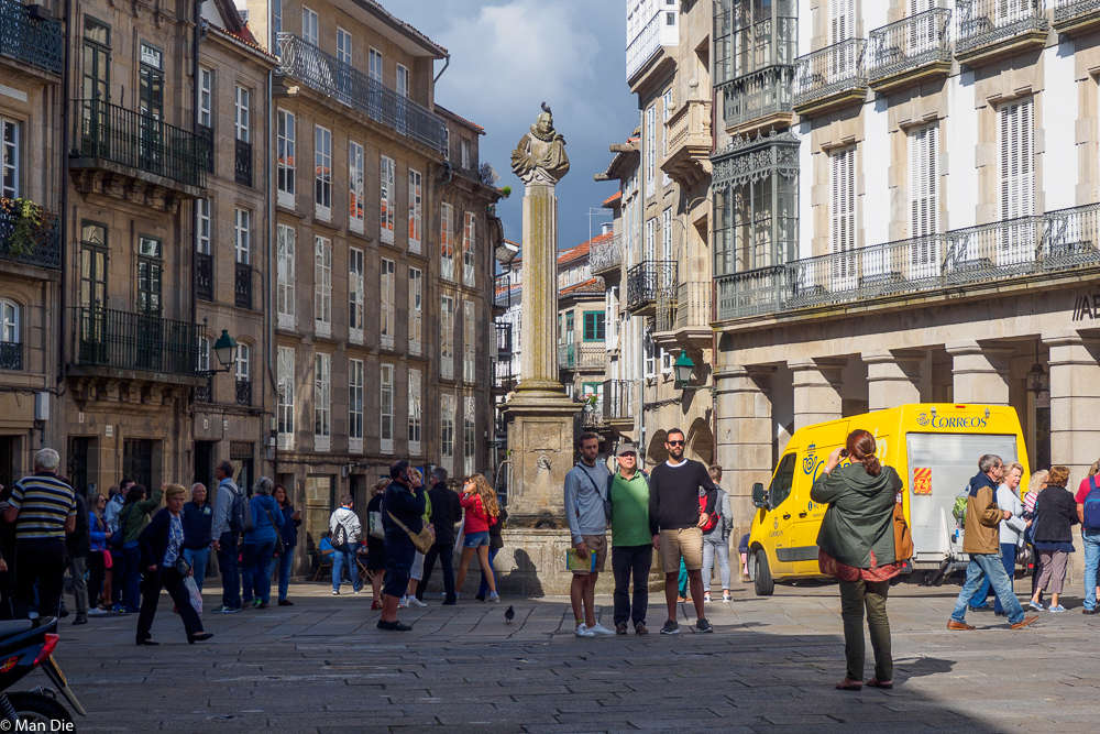 Santiago de Compostela in der Altstadt