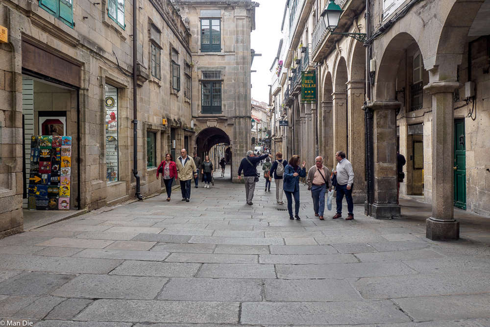 Santiago de Compostela in der Altstadt