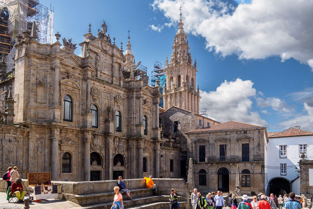 Kathedrale in Santiago de Compostela, der Altar