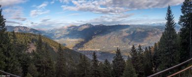 Südtirol im November, immer der Sonne hinterher