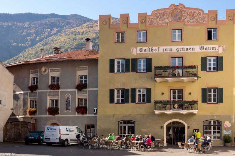 Südtirol im November, immer der Sonne hinterher