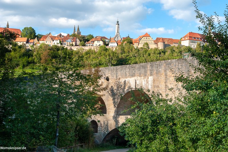 Rothenburg ob der Tauber im Taubertal