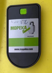 Inhalt der Gasflasche ermitteln: Mopeka im Einsatz