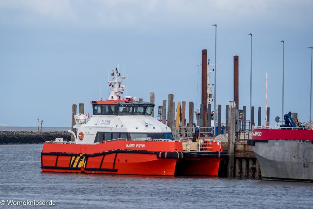 Norddeich Fähren und Hafenbetrieb