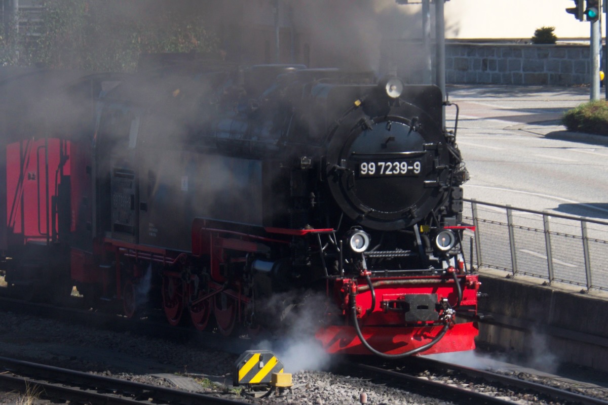 Harzer Schmalspurbahnen Wernigerode Bahnhof und BW