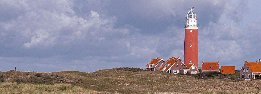 Texel Landschaft am Leuchtturm Eierland