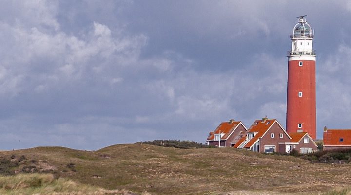 Texel Landschaft am Leuchtturm Eierland