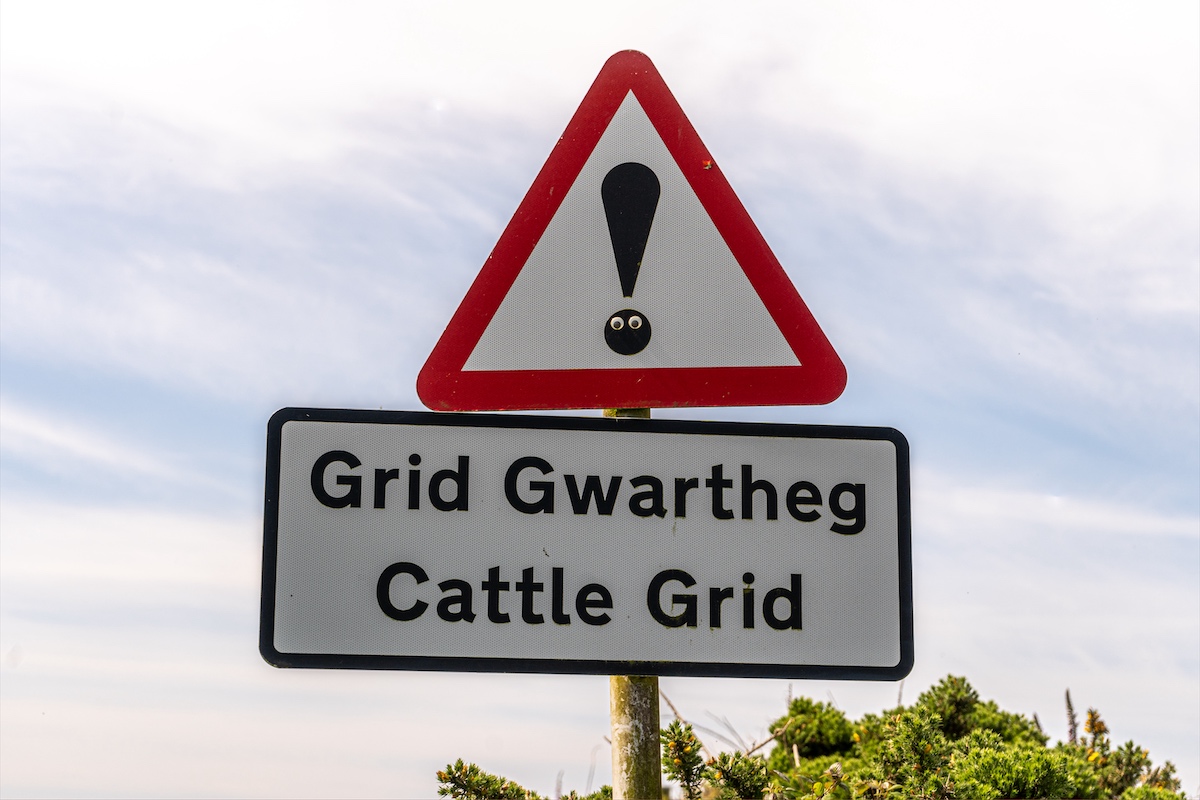 Landschaft bei Mynydd Mawr - Spitze der Halbinsel Llyn