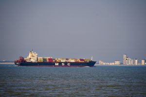 Am Strand von Breskens
