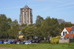 Zirikzee Kirchturm ohne Kirche