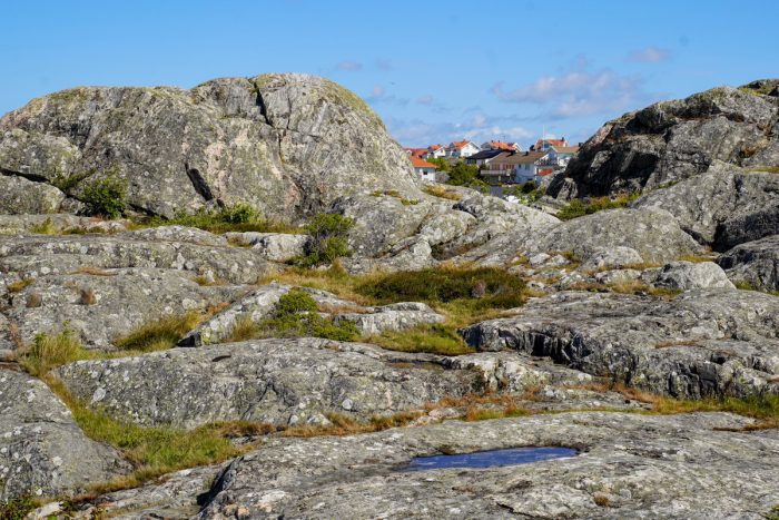 Westküste von Foto mit Felsen