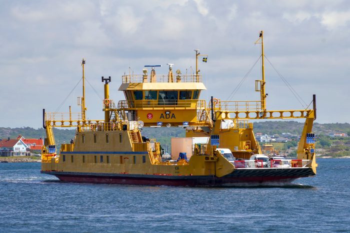 Eine der Schärenfähren