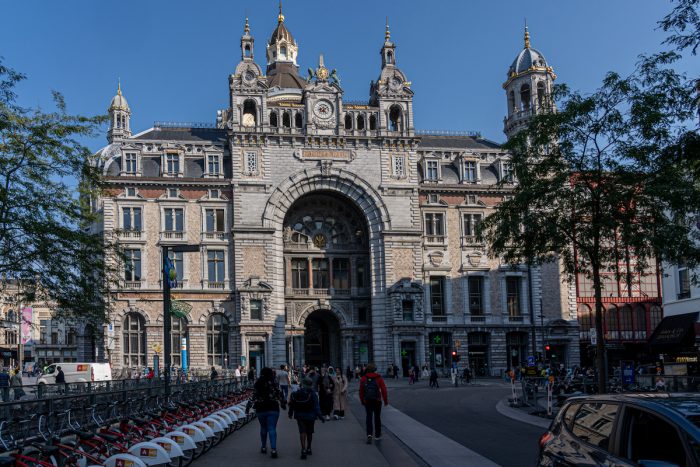 Antwerpen, der Bahnhof