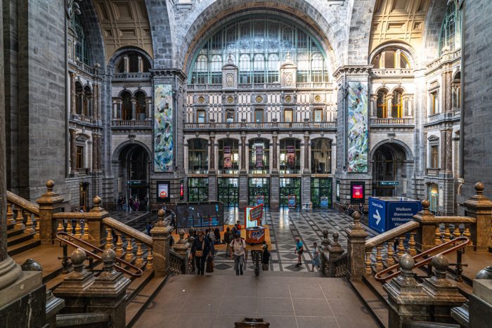 Antwerpen, der Bahnhof