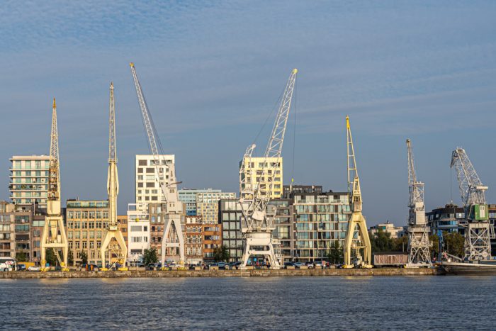 Antwerpen, altes Hafengelände