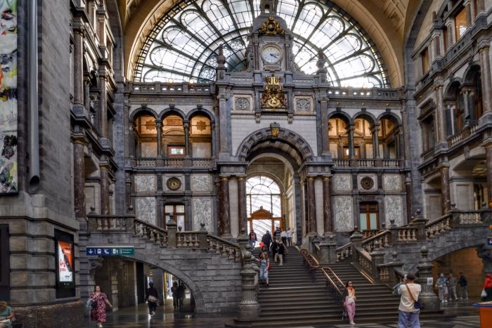 Antwerpen, der Bahnhof
