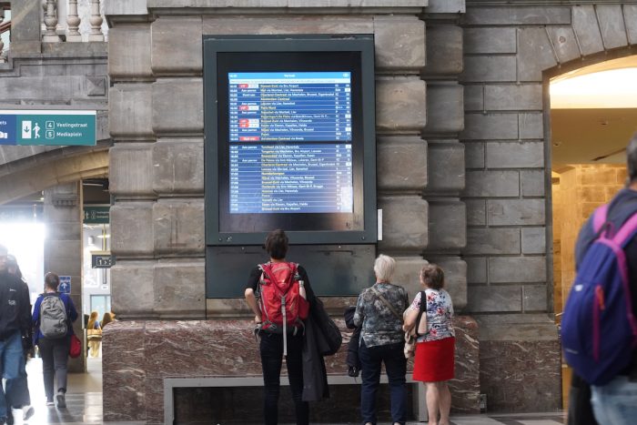 Antwerpen, der Bahnhof