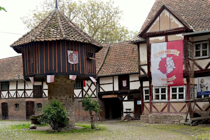 Osterwieck, sanierte Fachwerkhäuser