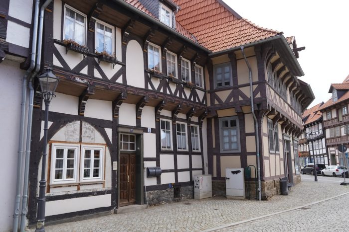 Osterwieck, sanierte Fachwerkhäuser