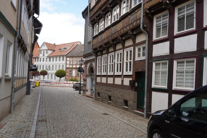 Osterwieck, sanierte Fachwerkhäuser