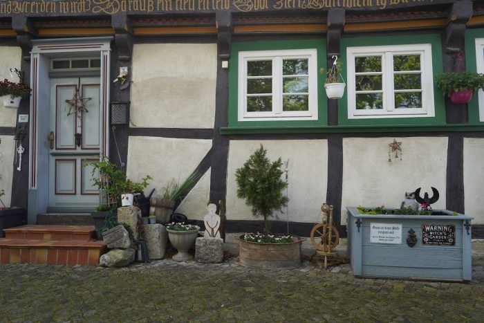 Osterwieck, sanierte Fachwerkhäuser