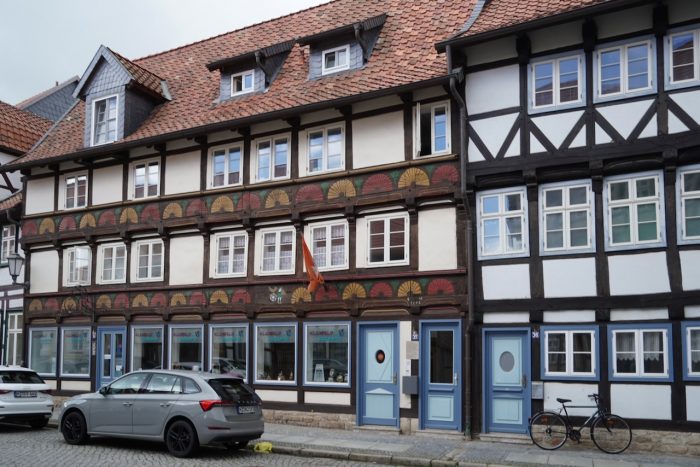 Osterwieck, sanierte Fachwerkhäuser
