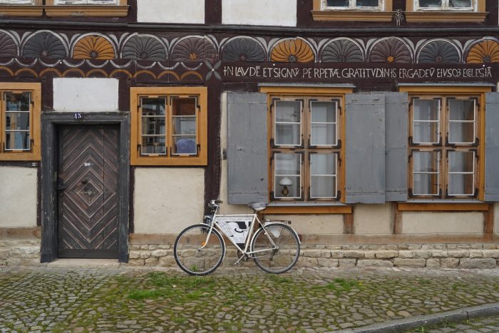 Osterwieck, sanierte Fachwerkhäuser
