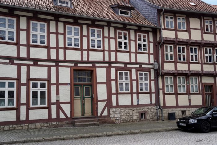 Osterwieck, sanierte Fachwerkhäuser