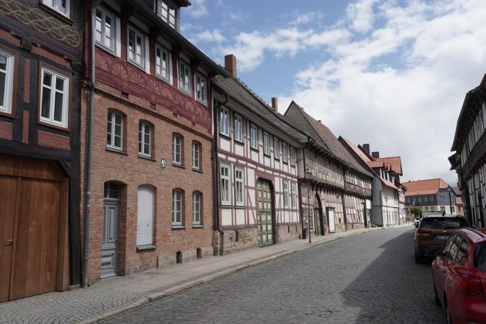 Osterwieck, sanierte Fachwerkhäuser
