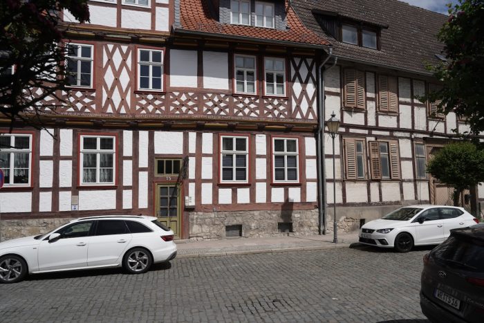 Osterwieck, sanierte Fachwerkhäuser