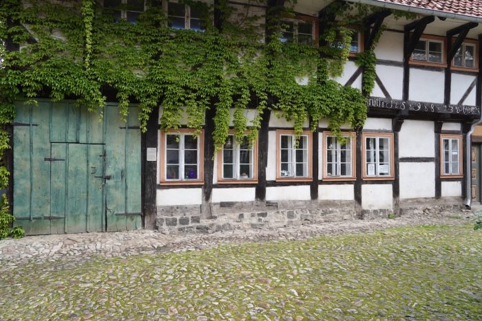 Osterwieck, sanierte Fachwerkhäuser