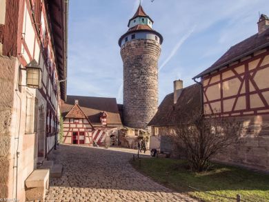 Nürnberg Burg mit Sinwellturm
