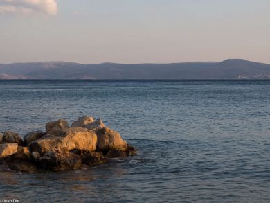 Küste bei selbe Kroatien