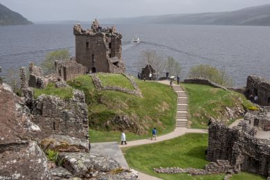 Urquart Castle am Loch Ness