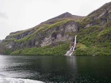 Fahrt durch den Geirangerfjord