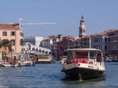 Vaporetto in Venedig