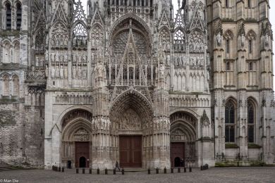 Portal der Kathedrale Rouen